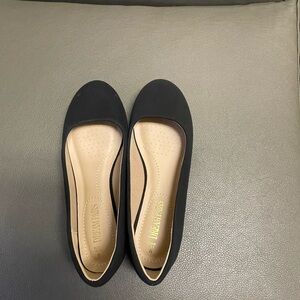 Dream Pairs Women's Black Flats